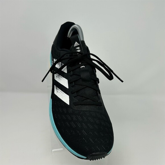NWT Adidas SL20 Primeblue Women's Running Shoes Black/White/Blue Size 11 - Picture 3 of 13